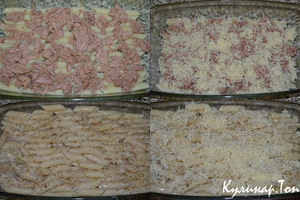 Макаронник с тунцом