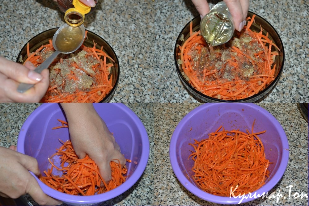 Морковь по-корейски
