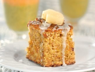 Морковный кекс с грецкими орехами