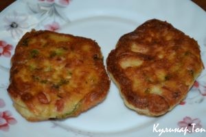 Оладьи-пицца