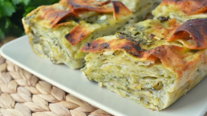 Овощной пирог из лаваша Овощной пирог из лаваша