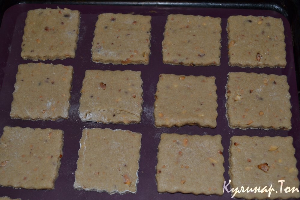 Овсяное печенье с арахисом