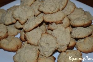 Овсяное печенье с творожным сыром