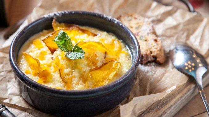 Пшенная каша с тыквой и курагой Пшенная каша с тыквой и курагой
