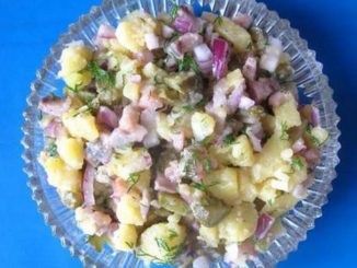 Салат из сельди с уксусом