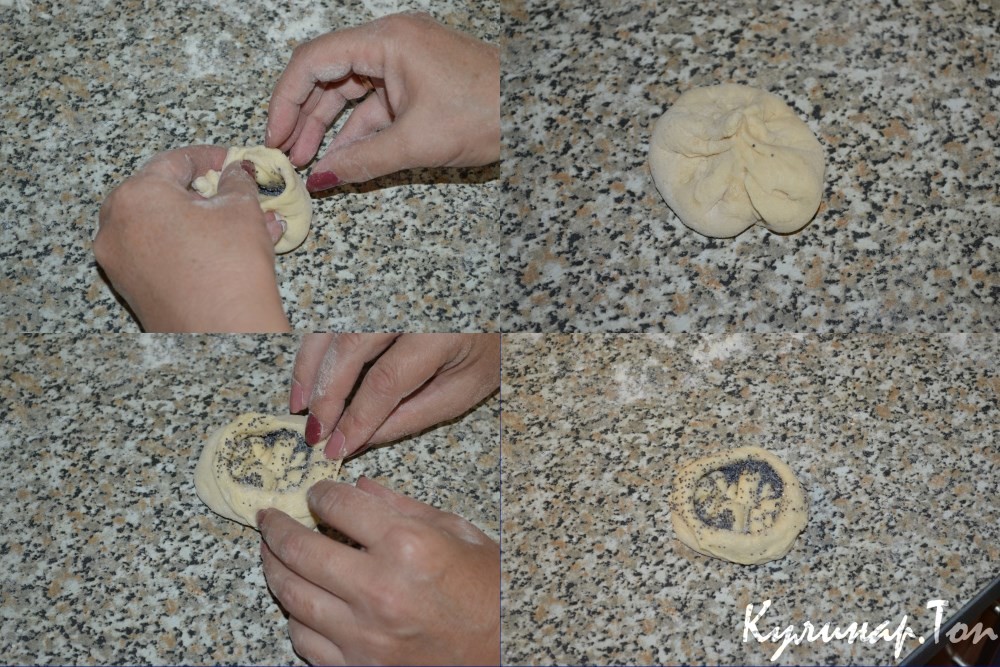 Сдобные булочки с маком
