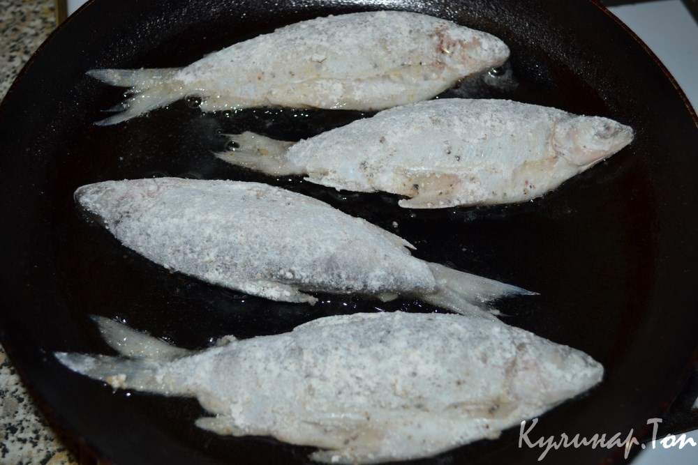 Жареный сырок с лимоном