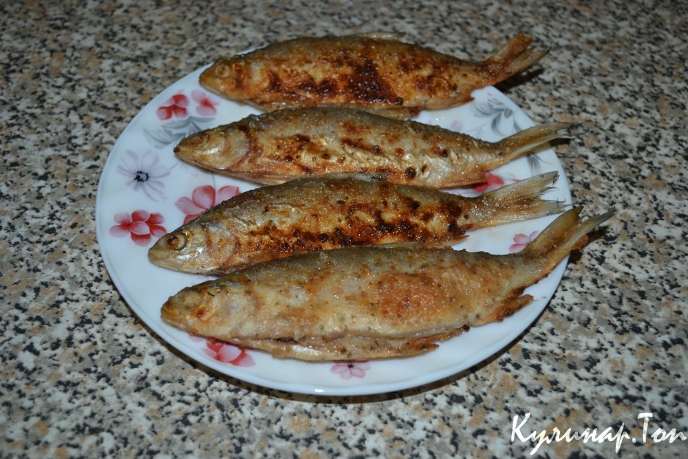 Жареный сырок с лимоном