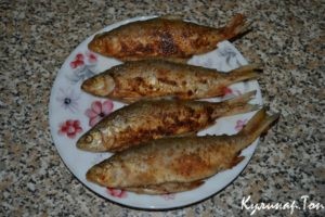 Жареный сырок с лимоном