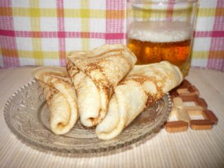 Блины на пиве