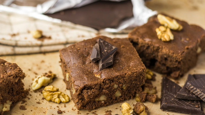Брауни с грецким орехом Брауни с грецким орехом