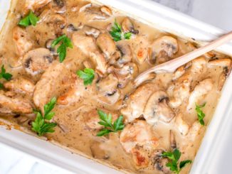 Куриные грудки в нежном соусе