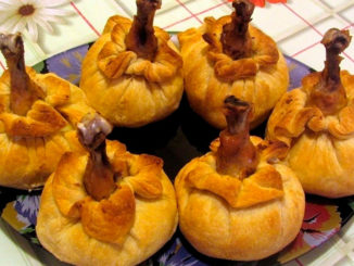 Куриные ножки в мешочках