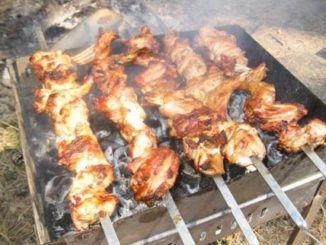 Шашлык из кролика