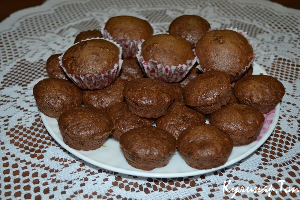 Шоколадные кексы