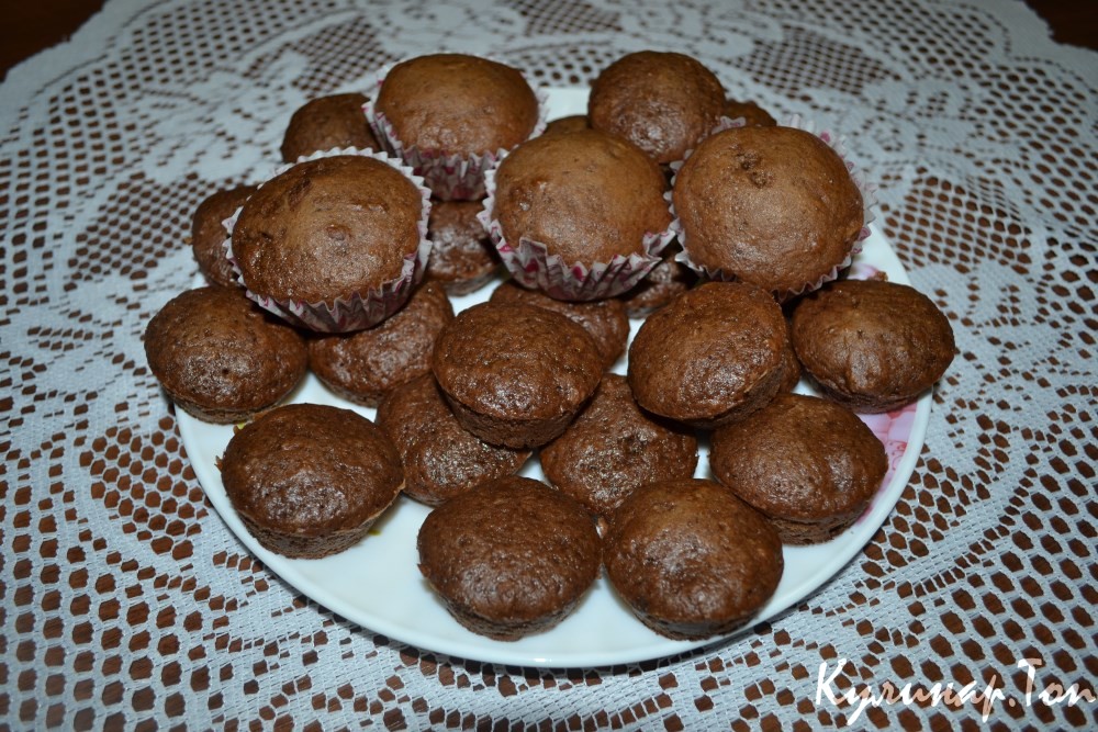 Шоколадные кексы