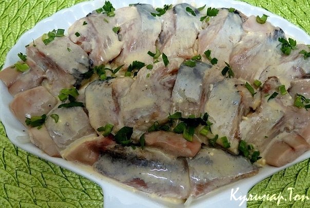 Сельдь в горчичном соусе