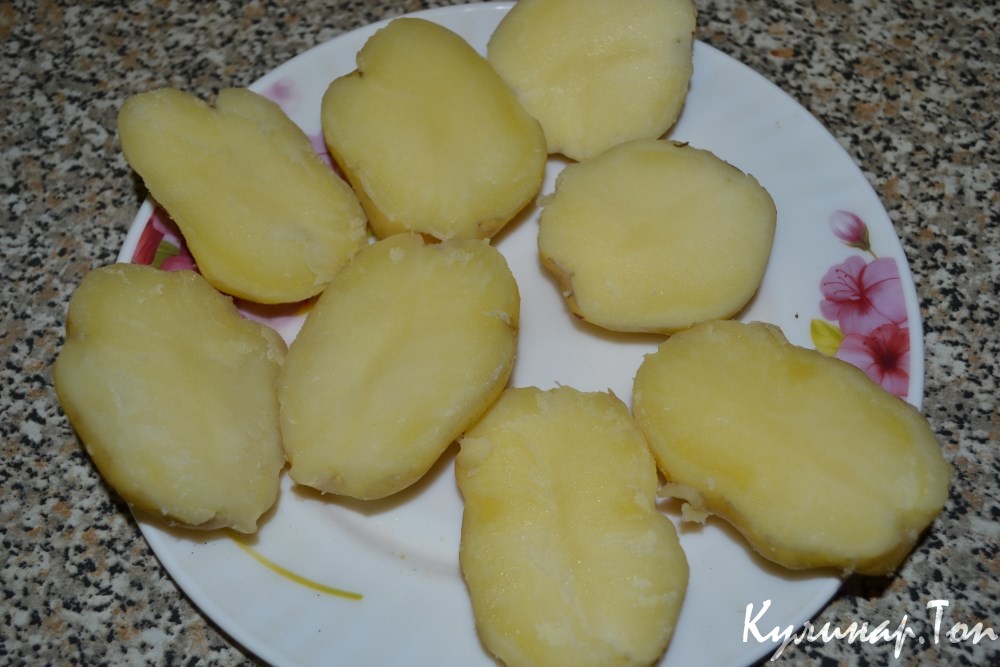 Картофельные лодочки с фаршем