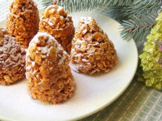 "Еловые шишки" из кукурузных хлопьев