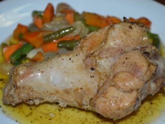 Индейка с овощами в духовке