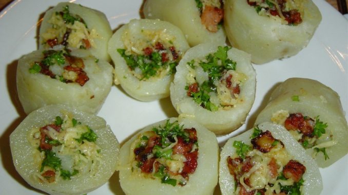 Картофель с начинкой Картофель с начинкой