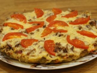 Картофельная пицца