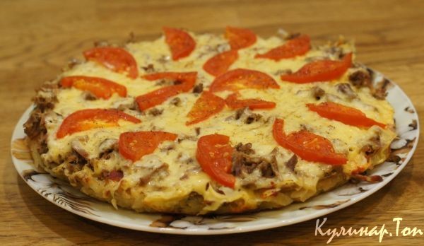 Картофельная пицца Картофельная пицца