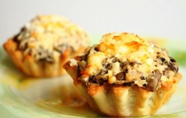 Корзиночки с курочкой Корзиночки с курочкой