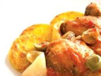 Полента с курочкой