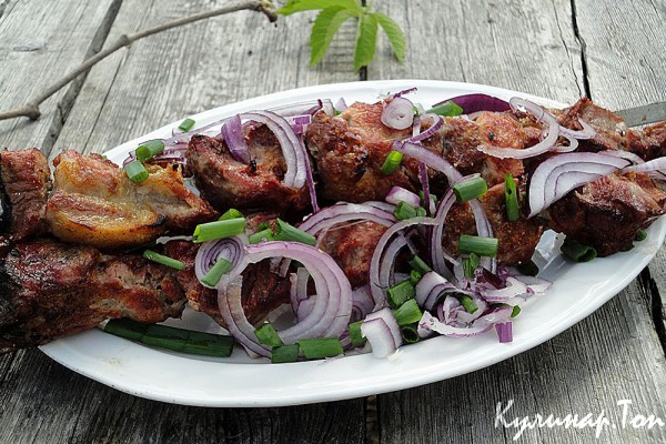 Шашлык по-кахетински