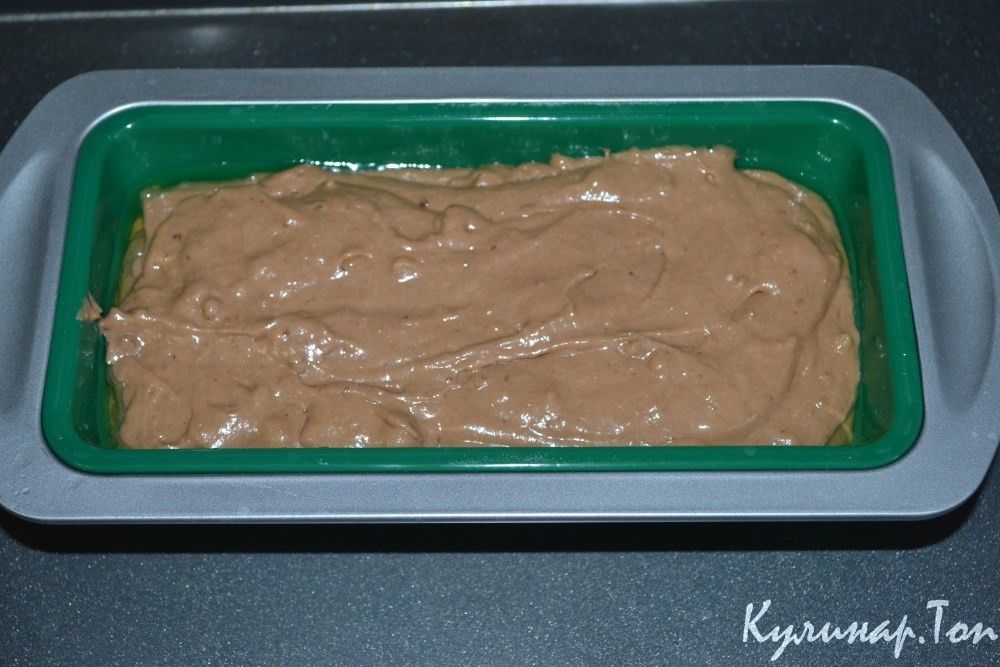 Шоколадный кекс на кефире
