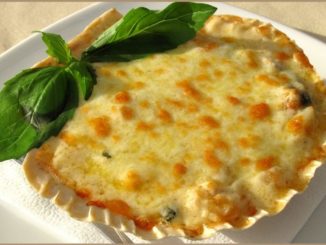 Запеканка из морепродуктов