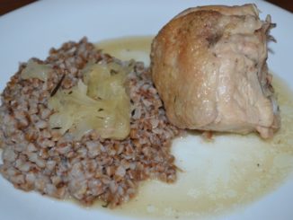 Курица, тушеная в пиве