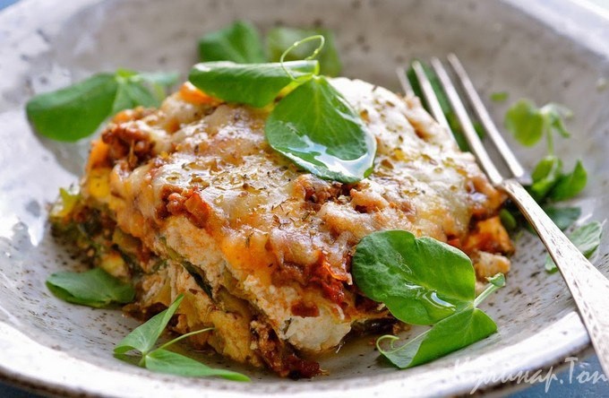 Лазанья с капустой