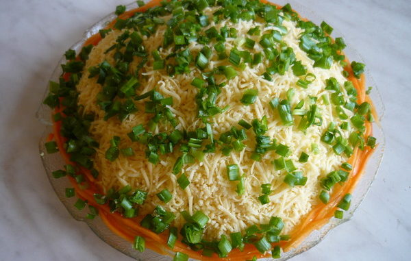 Мясной салат-торт Мясной салат-торт