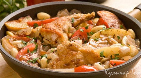 Мясо кролика в томатном соусе Мясо кролика в томатном соусе