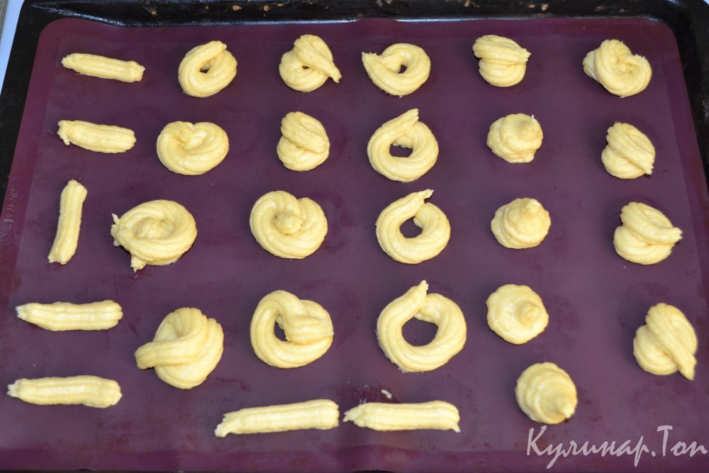 Нежное кукурузное печенье