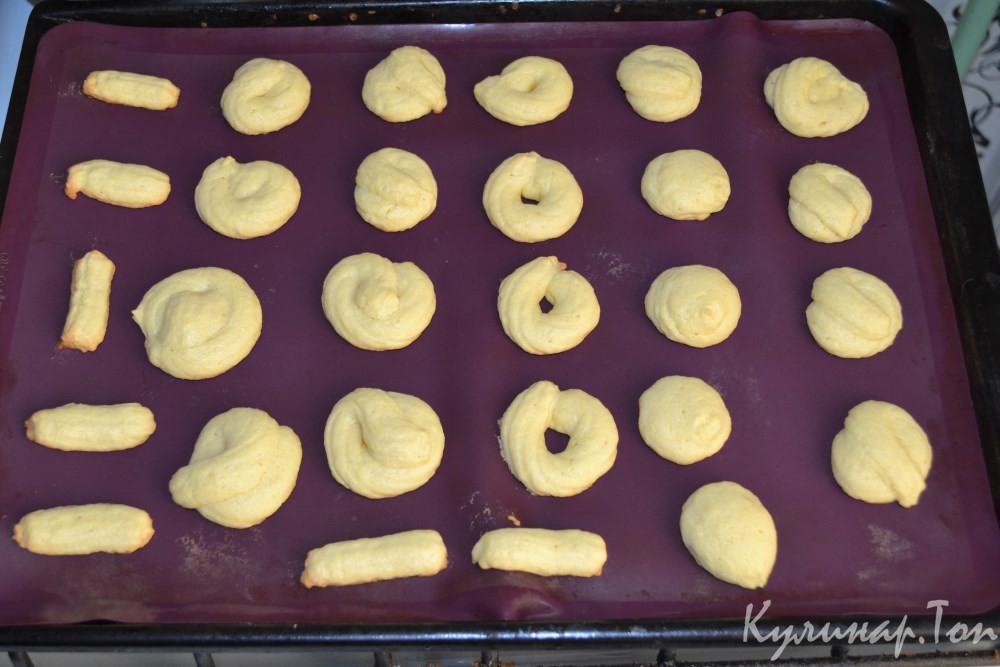 Нежное кукурузное печенье