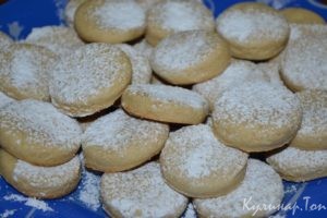 Печенье из овсяной муки с творогом