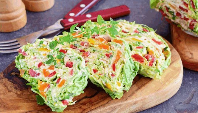 Рулет из пекинской капусты Рулет из пекинской капусты