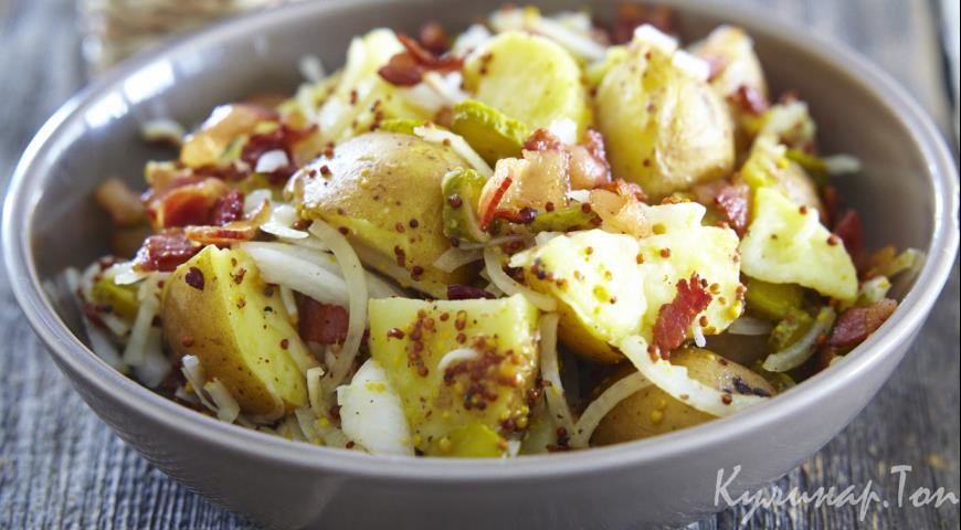 Салат из буженины и картофеля