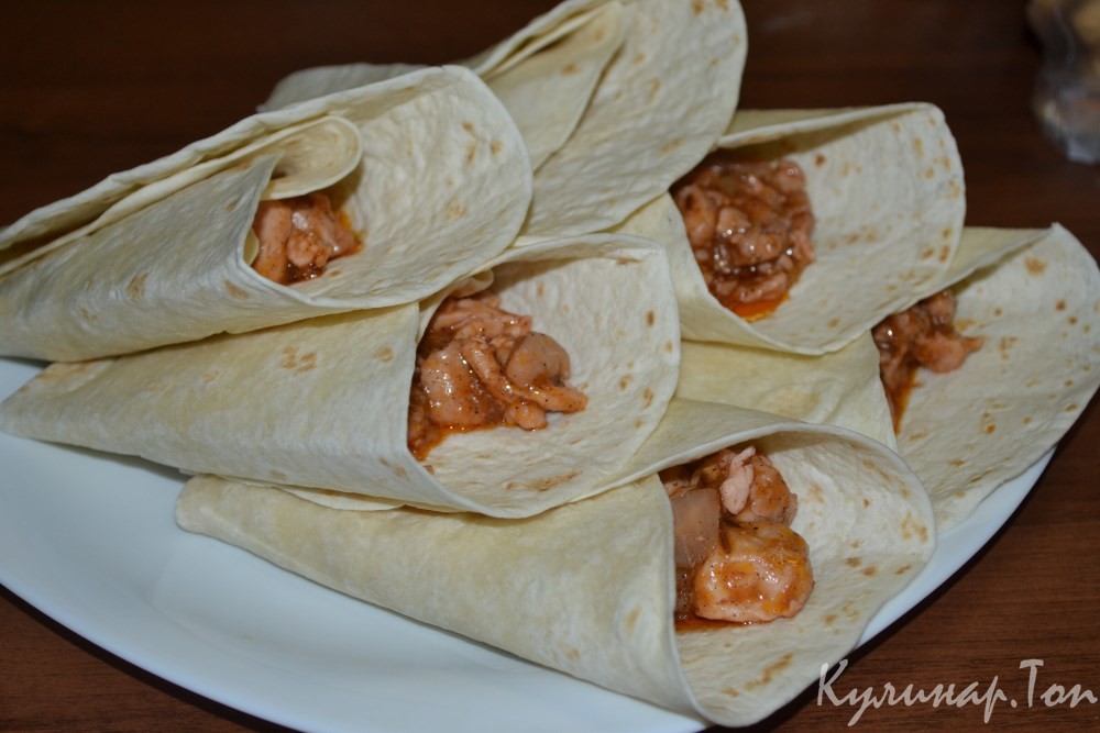 Куриные тако