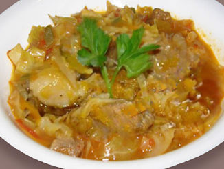 Баранина с капустой