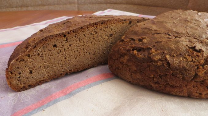 Домашний ржаной кофейный хлеб Домашний ржаной кофейный хлеб
