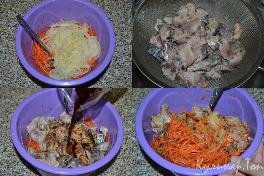 Хе с макрелью
