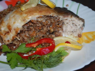 Карп с гречневой начинкой