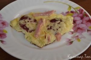 Омлет-пицца