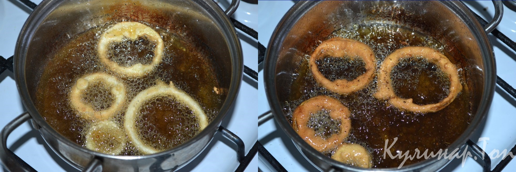 Луковые кольца в кляре