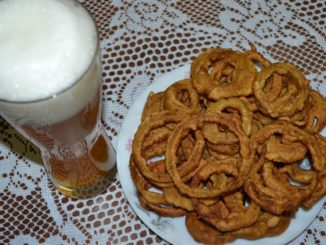 Луковые кольца в кляре