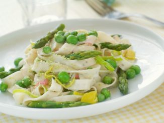 Паста с лимонным соусом
